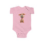 Adorable Puppy Graphic Infant Bodysuit, Cute Baby Clothing, Newborn Gift, Baby Shower Present, Infant Dog Onesie