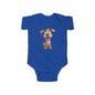 Adorable Puppy Graphic Infant Bodysuit, Cute Baby Clothing, Newborn Gift, Baby Shower Present, Infant Dog Onesie