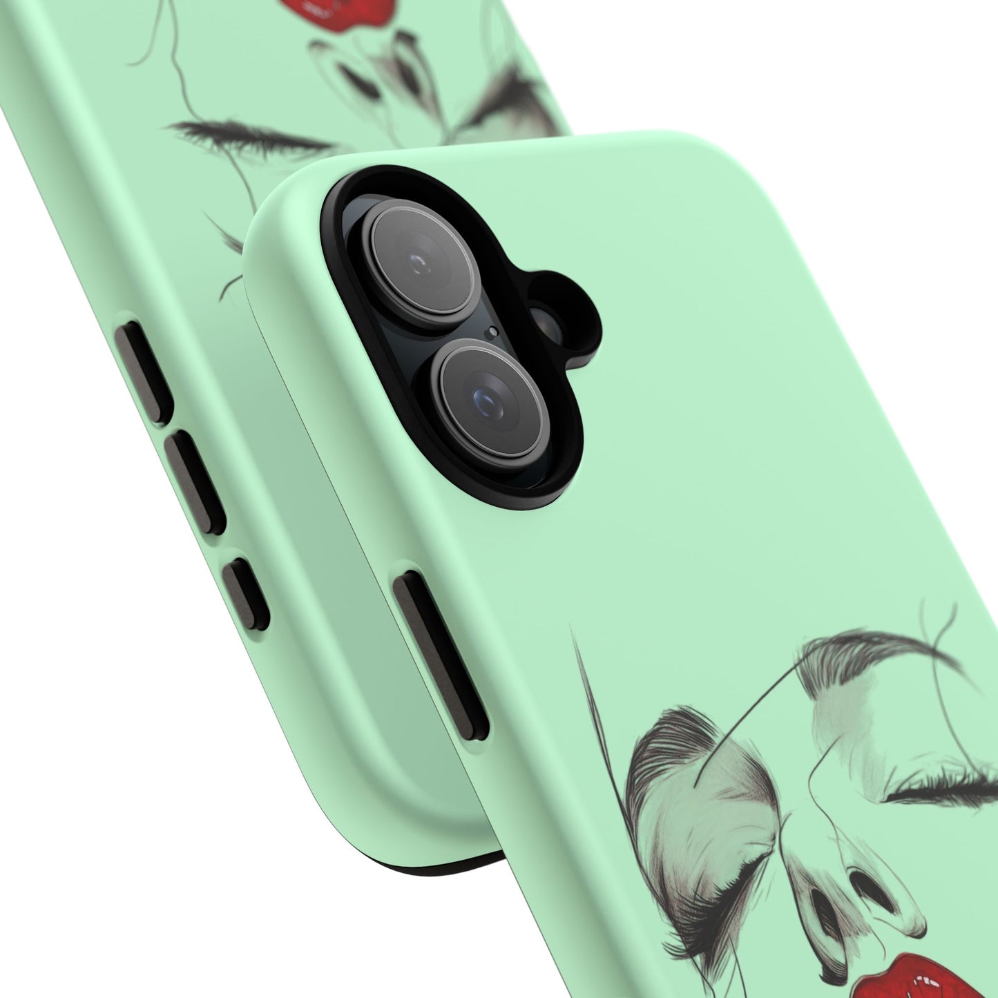 Stylish Phone Case, Artistic Phone Cover, Trendy Tech Accessory, Unique Cell Phone Protector, Gift for Her, Modern Aesthetic