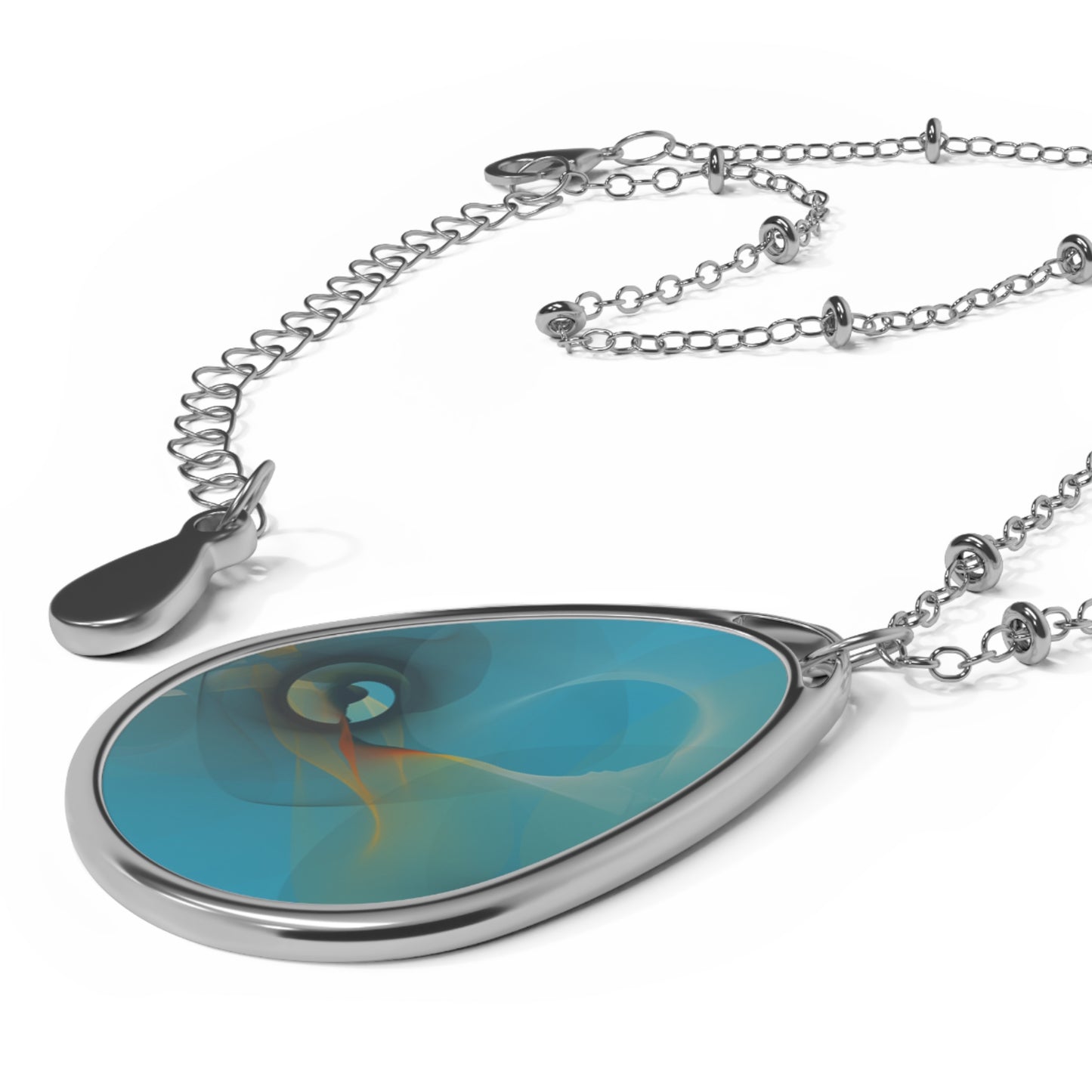 Serene Teardrop Necklace, Elegant Jewelry Gift for Minimalists, Personal Touch for Birthdays, Anniversaries, Special Occasions