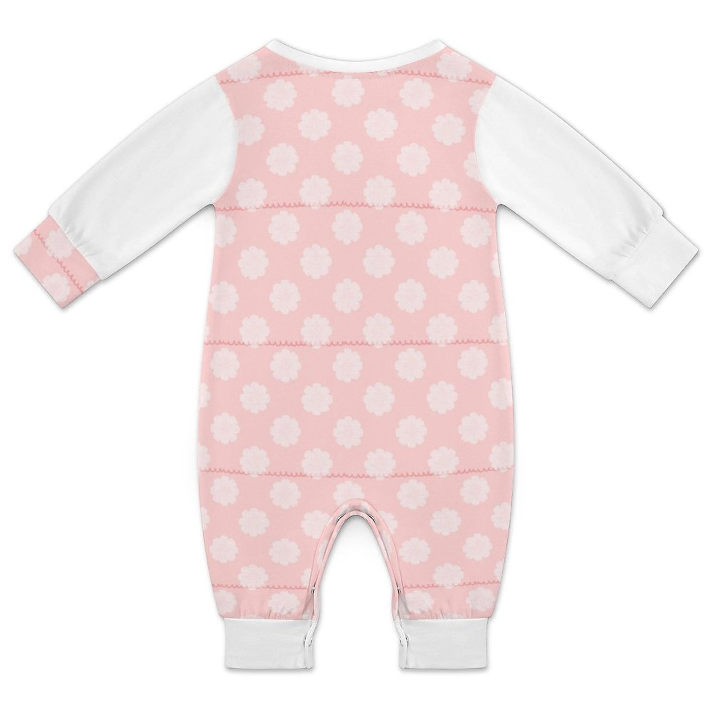 Baby Romper Pink Flowers