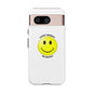 Happy Face Phone Case, Tough Cases, Don’t Worry, Be Happy, Cute Gift for Friends, Positive Vibes, Fun Mobile Accessories