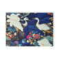 Elegant Asian Crane Glass Cutting Board - Perfect for Gifts and Home Decor