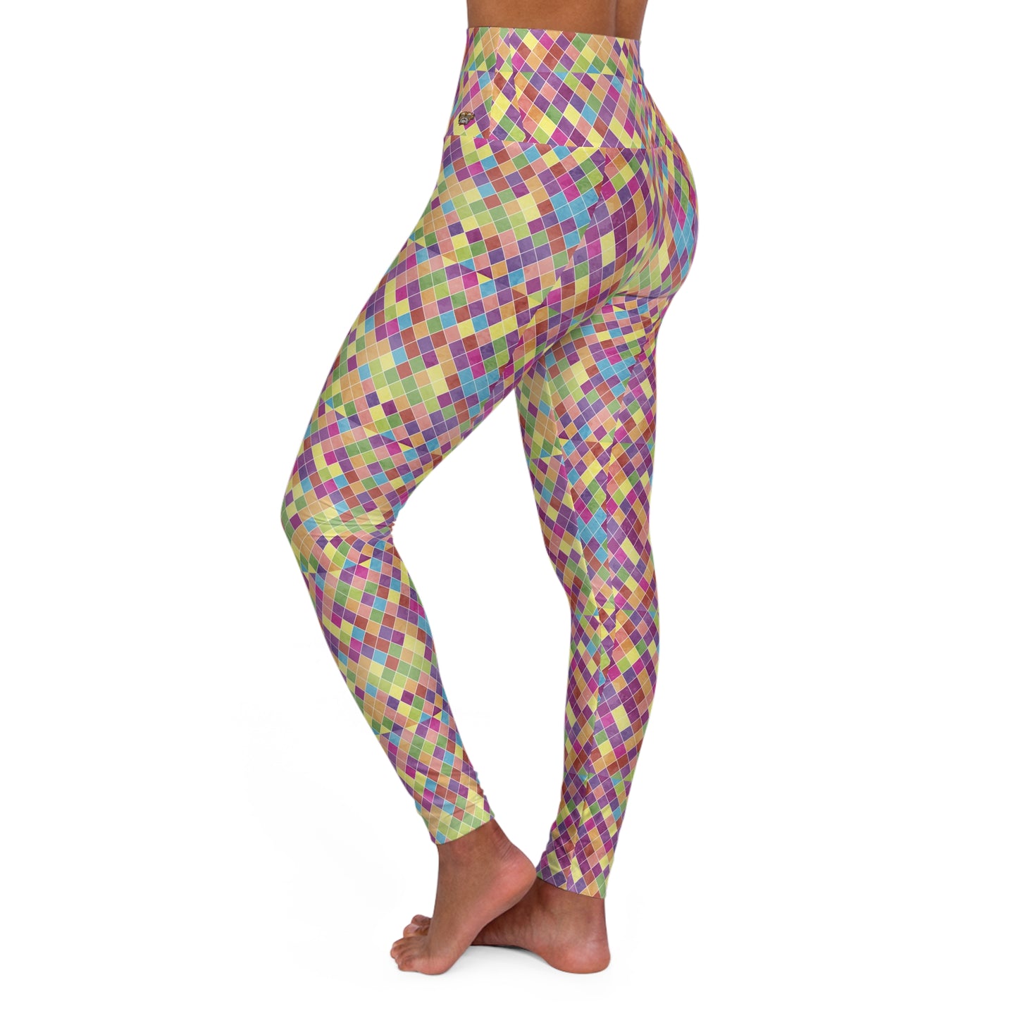 Colorful High Waisted Yoga Leggings V13