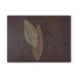 Elegant Glass Cutting Board with Leaf Design, Kitchen Decor, Housewarming Gift, Culinary Art, Modern Kitchen Accessory