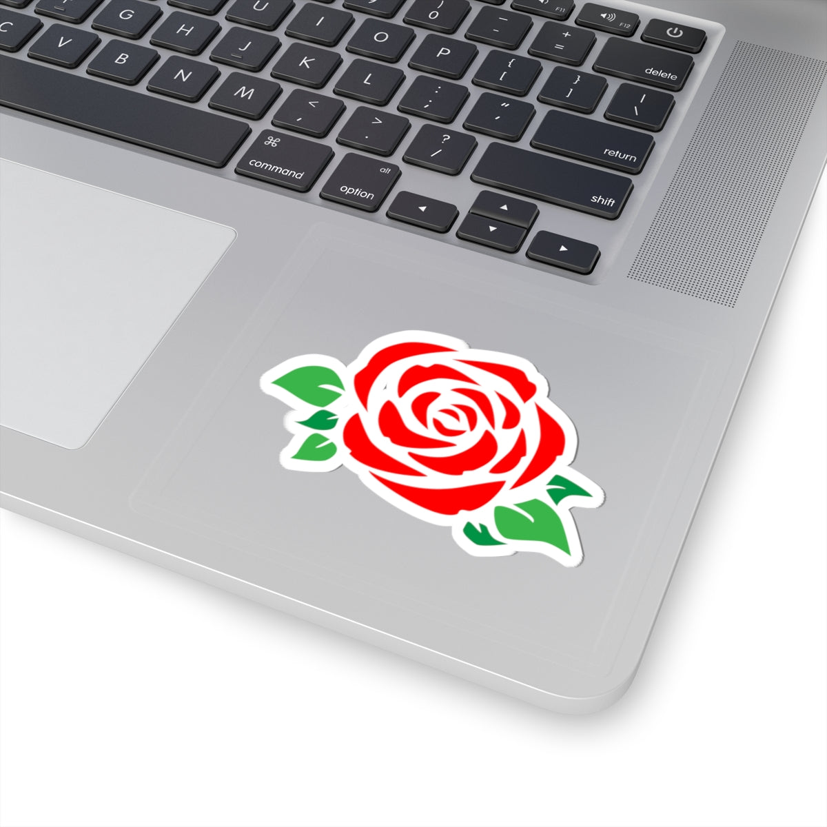 Romantic Rose Kiss-Cut Stickers | Floral Decor, Laptop Decor, Gift for Her, Craft Project, Cute Stationery