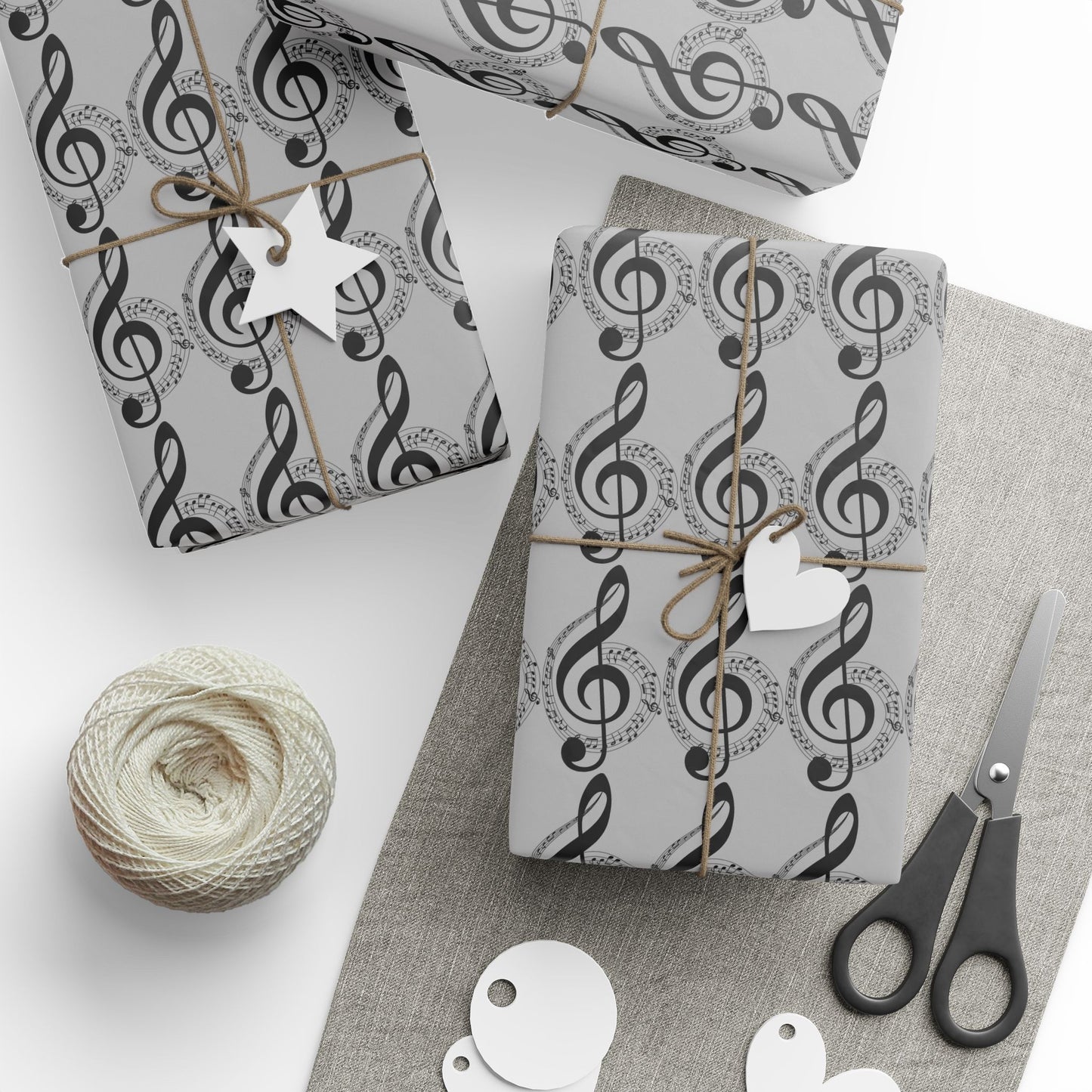 Musical Themed Wrapping Paper Perfect for Gift Wrap, Music Lovers
