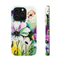 Floral Watercolor Magnetic Phone Case — Impact‑Resistant Protective Cover