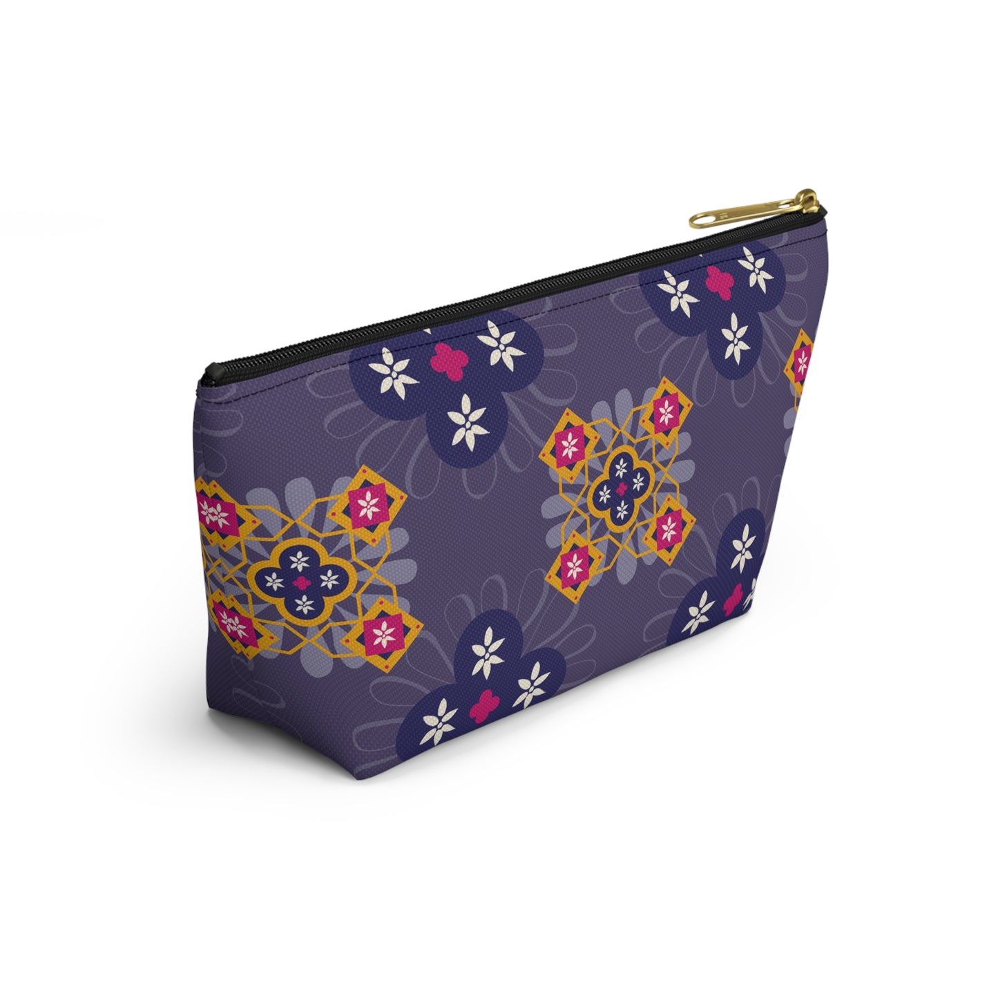 Vibrant Floral Accessory Pouch, Makeup Bag, Travel Organizer, Cute Storage, Gift for Her