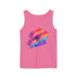 Vibrant Watercolor Unisex Tank Top, Summer Fashion, Pride Apparel, Beach Wear, Casual Top, LGBTQ+ Gift
