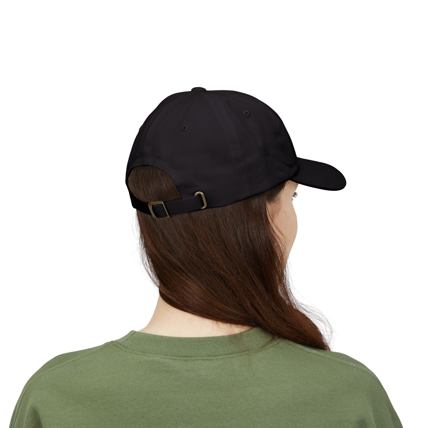 White Embroidered Classic Dad Cap - Casual Vintage Style, Perfect Gift for Father's Day, Summer Outings, Everyday Wear, Trendy Accessory