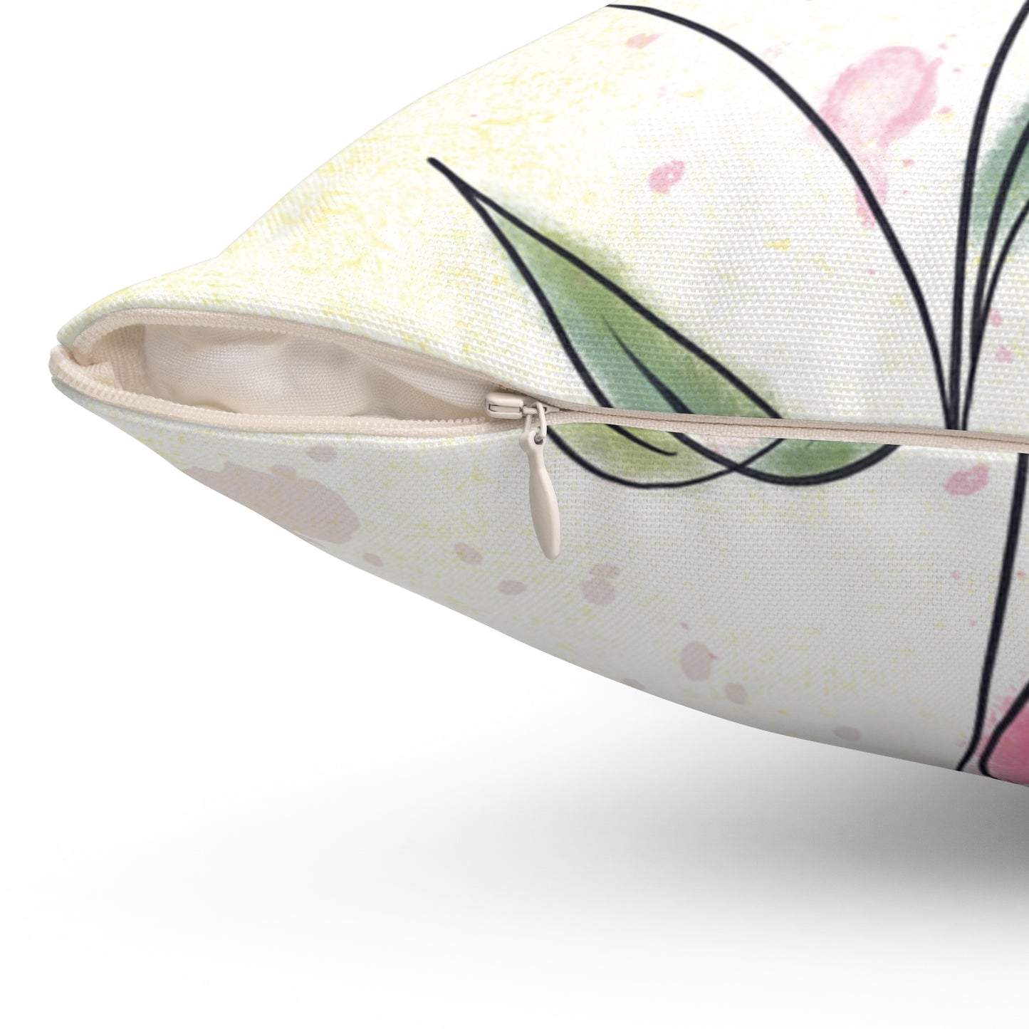 Spun Polyester Square Pillow
