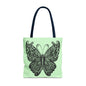 Butterfly Tote Bag | Stylish Eco-Friendly Bag, Nature Lover Gift, Shopping, Beach, Travel, Reusable, Spring Decor