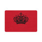 Regal Crown Pet Food Mat (12x18) — Non-Slip Royal Dog & Cat Feeding Mat