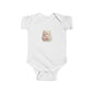 Cute Bear Infant Bodysuit, Baby Onesie, Newborn Gift, Cute Animal Outfit, Soft Cotton Baby Clothes, Baby Shower Gift