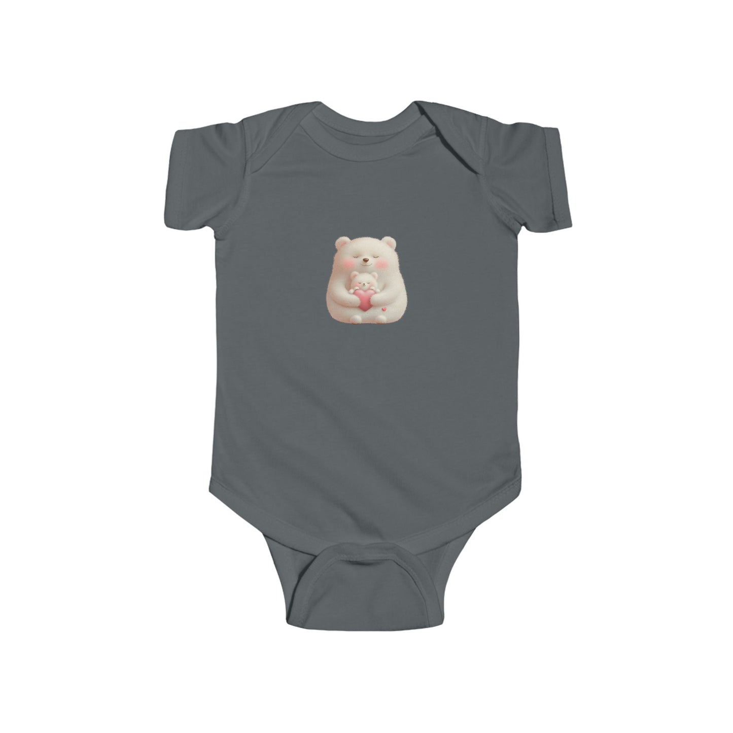 Cute Bear Infant Bodysuit, Baby Onesie, Newborn Gift, Cute Animal Outfit, Soft Cotton Baby Clothes, Baby Shower Gift