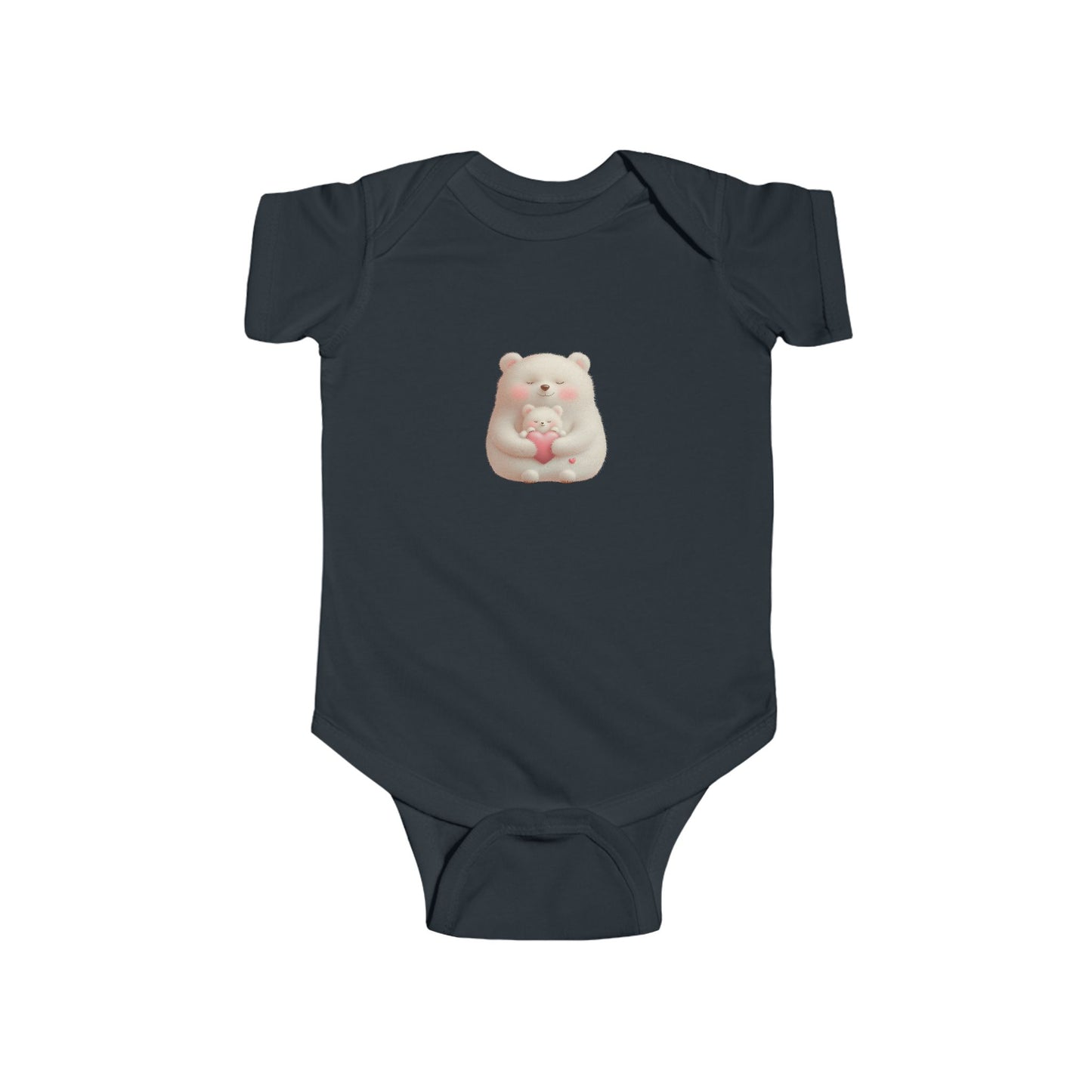 Cute Bear Infant Bodysuit, Baby Onesie, Newborn Gift, Cute Animal Outfit, Soft Cotton Baby Clothes, Baby Shower Gift