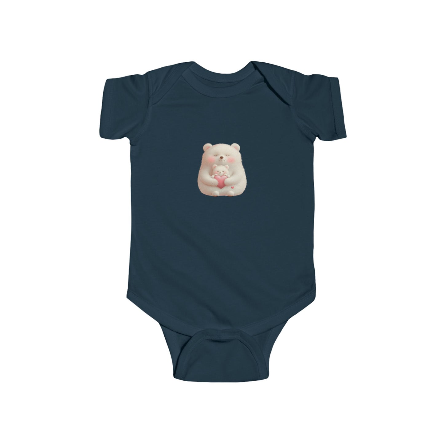 Cute Bear Infant Bodysuit, Baby Onesie, Newborn Gift, Cute Animal Outfit, Soft Cotton Baby Clothes, Baby Shower Gift