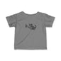 Cute Cat Playing with Butterfly Infant Tee, Baby Shirt, Toddler Apparel, Birthday Gift, Cute Baby Clothes, Cat Lover Outfit