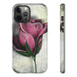 Rose Phone Case – Tough Cases, Floral Phone Cover, Gift for Her, Minimalist Design, Nature Lover's Accessory, Birthday Gift Idea