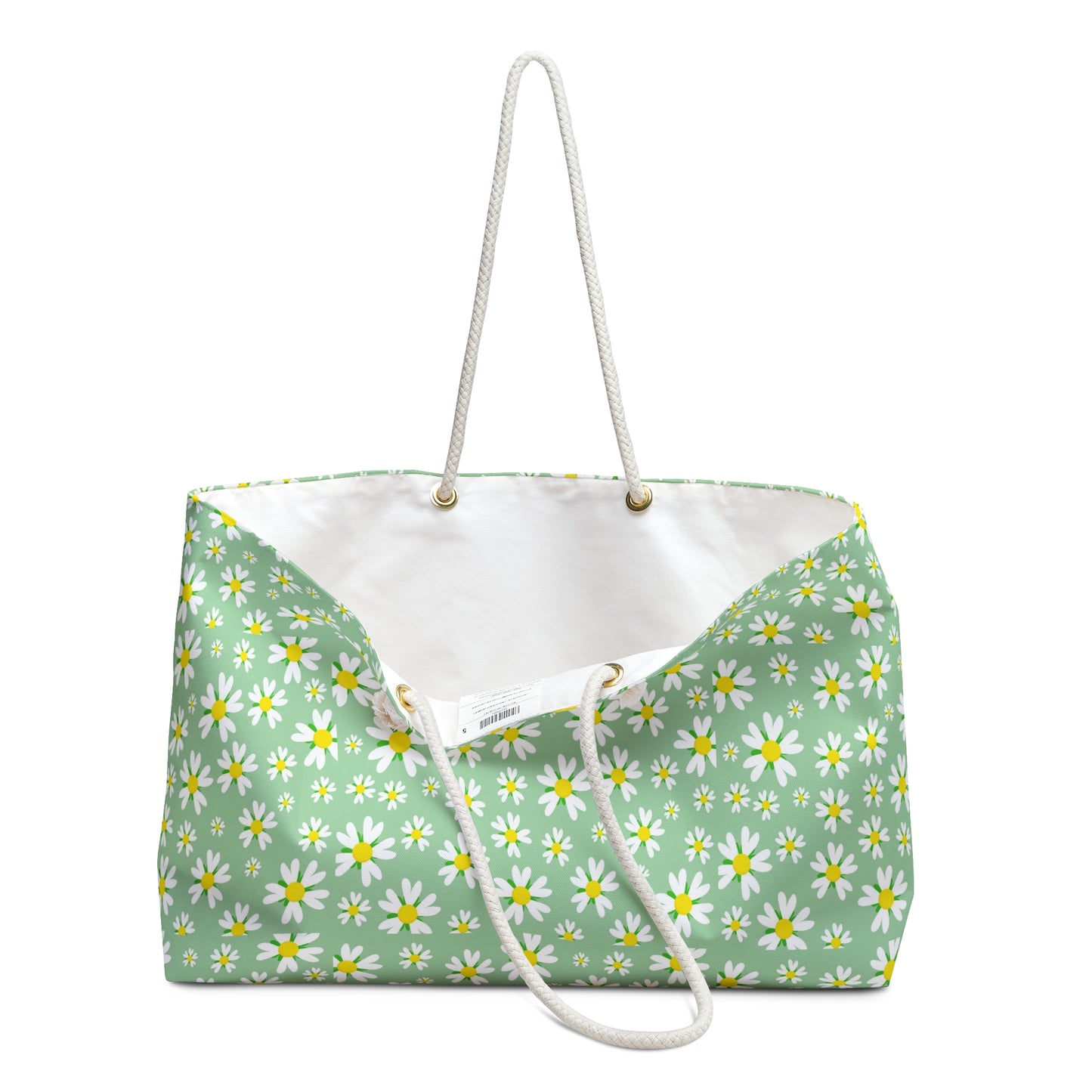 Floral Weekender Bag - Perfect for Beach Trips, Travel, Gym, or Weekend Getaways, Stylish Tote for Spring and Summer