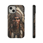 Native American Art Phone Case, Strong Culture Design, Unique Gift for Him or Her, Tough Cases, Customizable Protector, Tribal Style
