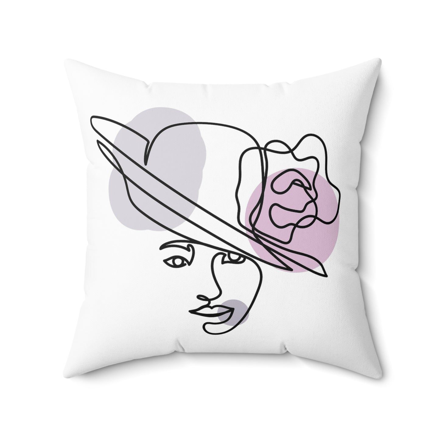 Elegant Fashion Illustration Pillow, Decorative Cushion, Home Decor, Gift for Fashion Lovers, Modern Art Pillows
