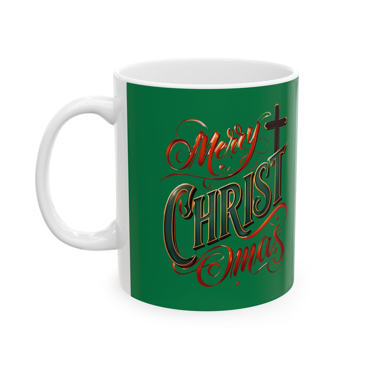 Christmas Ceramic Mug - Festive Holiday Drinkware, Perfect for Gifts, Coffee Lovers, Winter Cheer, Christmas Decor