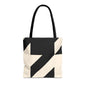Chic Abstract Tote Bag, Stylish Travel Bag, Reusable Shopping Bag, Modern Design Bag, Fashionable Canvas Tote