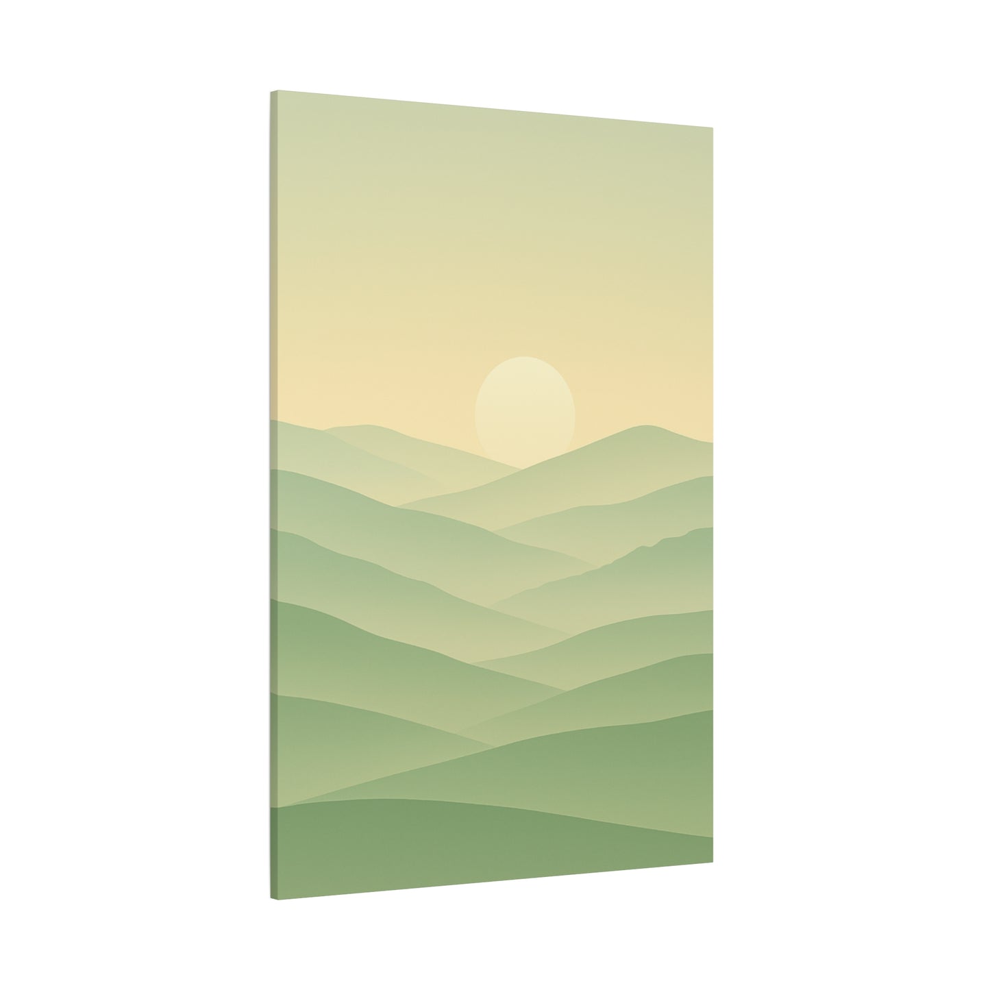 Matte Canvas, Stretched, 1.25" Sunset or Sunrise