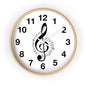 Musical Notes Wall Clock - Perfect for Music Lovers, Home Decor