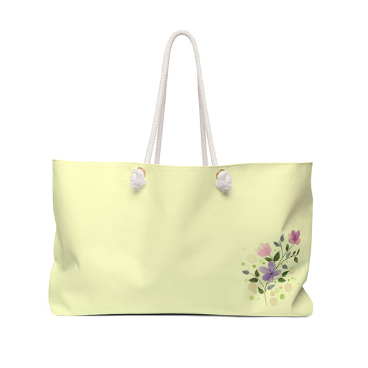 Charming Floral Weekender Bag, Perfect for Travel, Beach Days, and Weekend Getaways, Floral Tote, Summer Essentials, Gift for Her, [...]