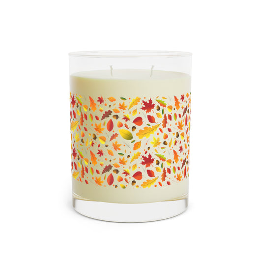 Fall Aromatherapy Candle, Cozy Home Decor, Seasonal Scented Candle Gift, Eco-friendly Soy Wax, Autumn Celebration