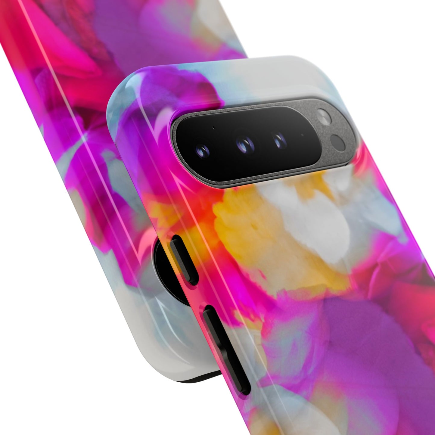 Floral Phone Case: Stylish Art for Your Device, Tough Cases, Gift for Her, Flower Print, Trendy Accessories, Phone Protection