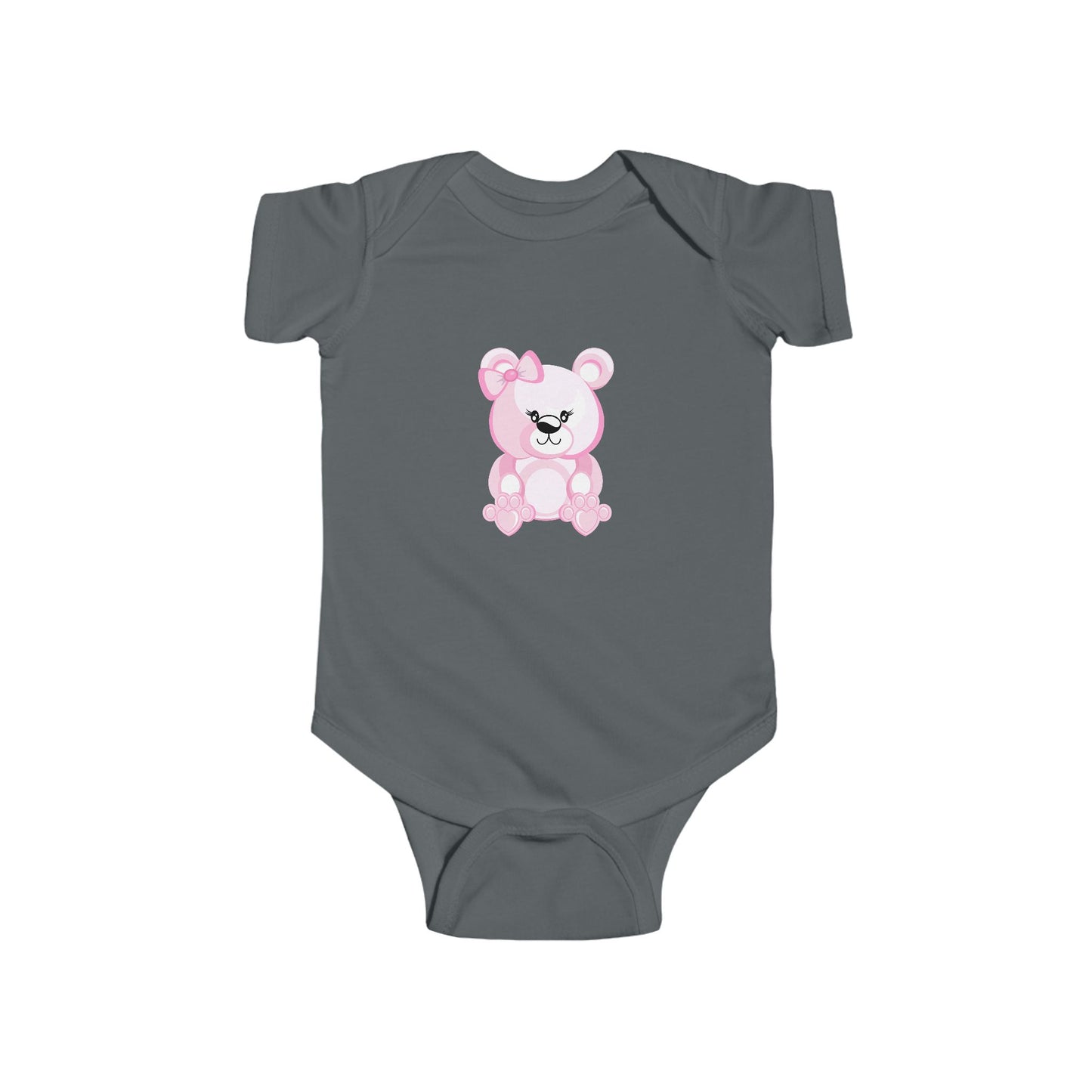 Adorable Baby Bodysuit with Cute Bear Design, Infant Onesie, Baby Shower Gift, Newborn Clothing, Toddler Outfit, Birth Announcement