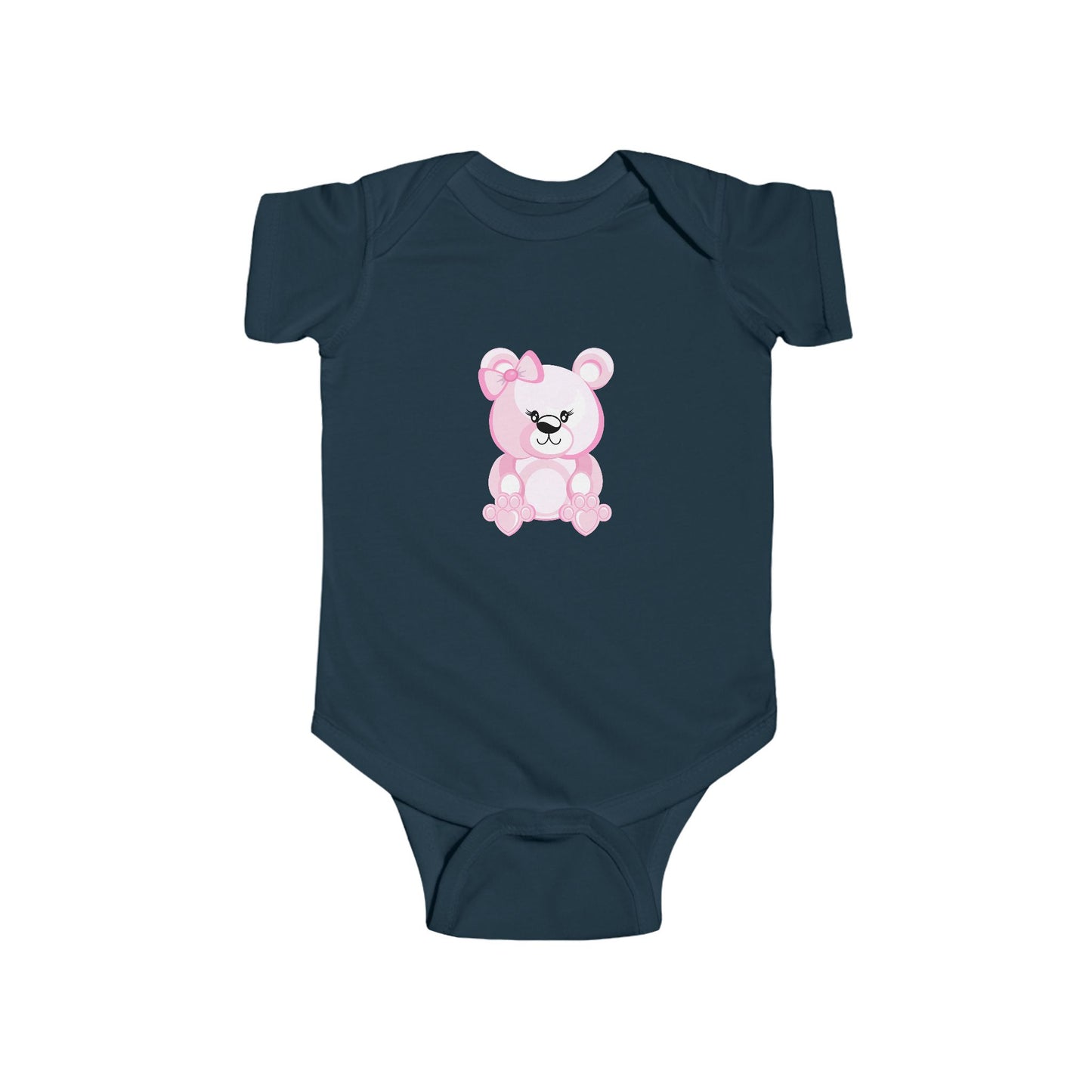 Adorable Baby Bodysuit with Cute Bear Design, Infant Onesie, Baby Shower Gift, Newborn Clothing, Toddler Outfit, Birth Announcement