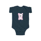 Adorable Baby Bodysuit with Cute Bear Design, Infant Onesie, Baby Shower Gift, Newborn Clothing, Toddler Outfit, Birth Announcement