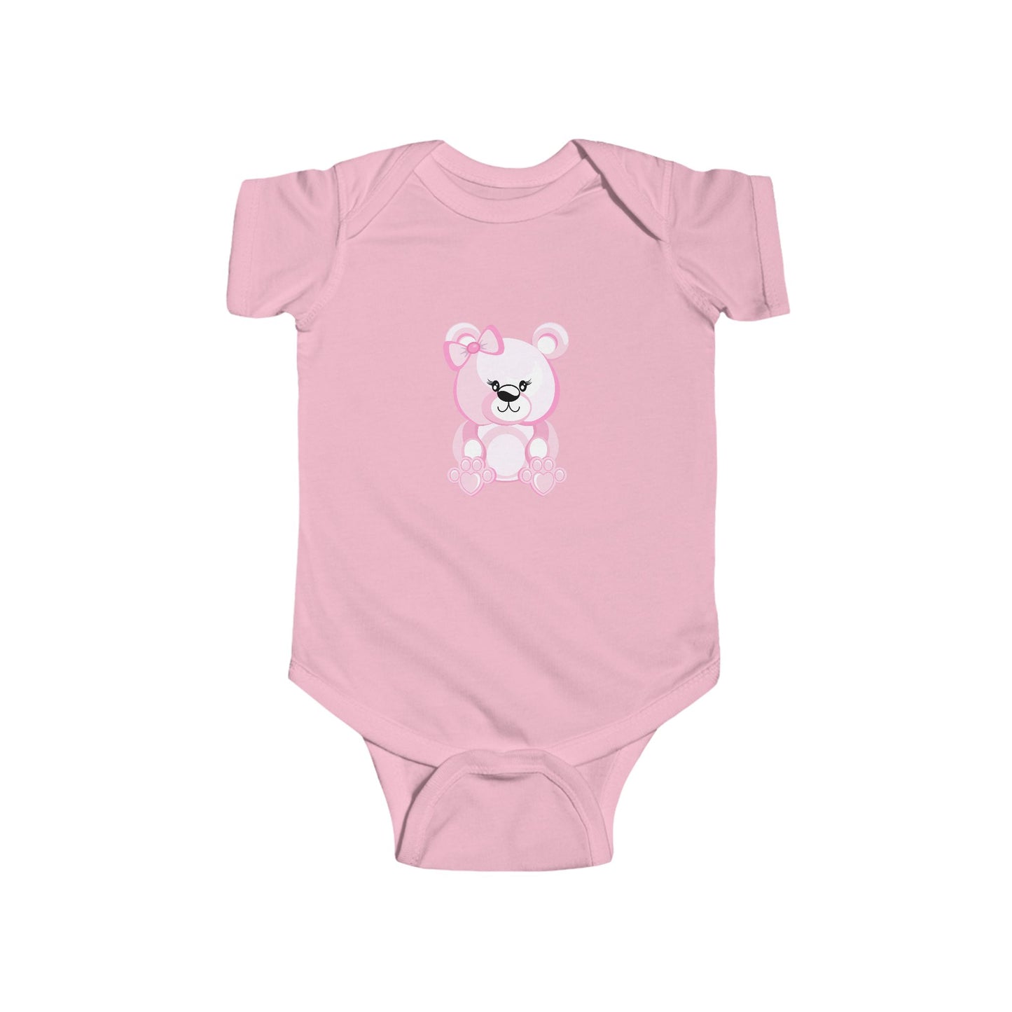 Adorable Baby Bodysuit with Cute Bear Design, Infant Onesie, Baby Shower Gift, Newborn Clothing, Toddler Outfit, Birth Announcement