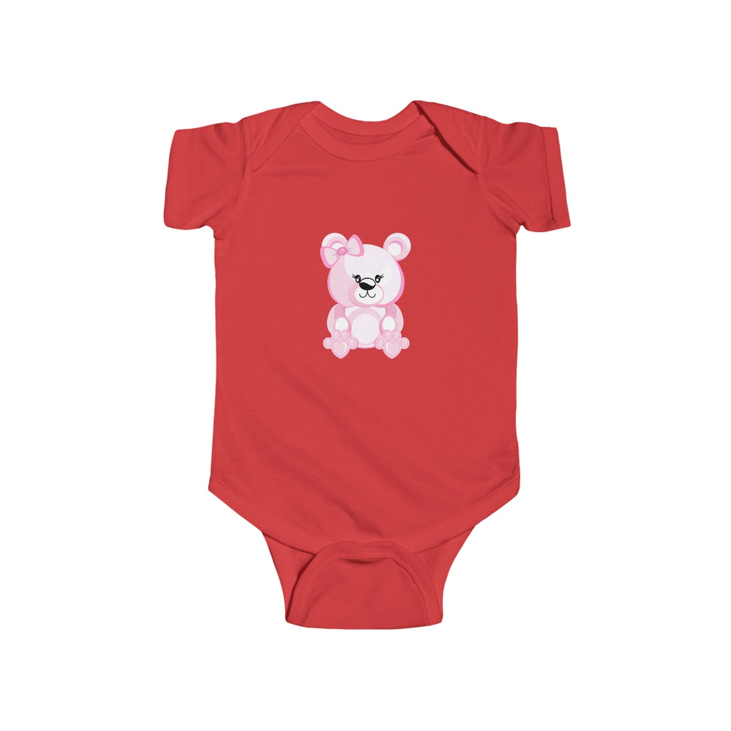 Adorable Baby Bodysuit with Cute Bear Design, Infant Onesie, Baby Shower Gift, Newborn Clothing, Toddler Outfit, Birth Announcement