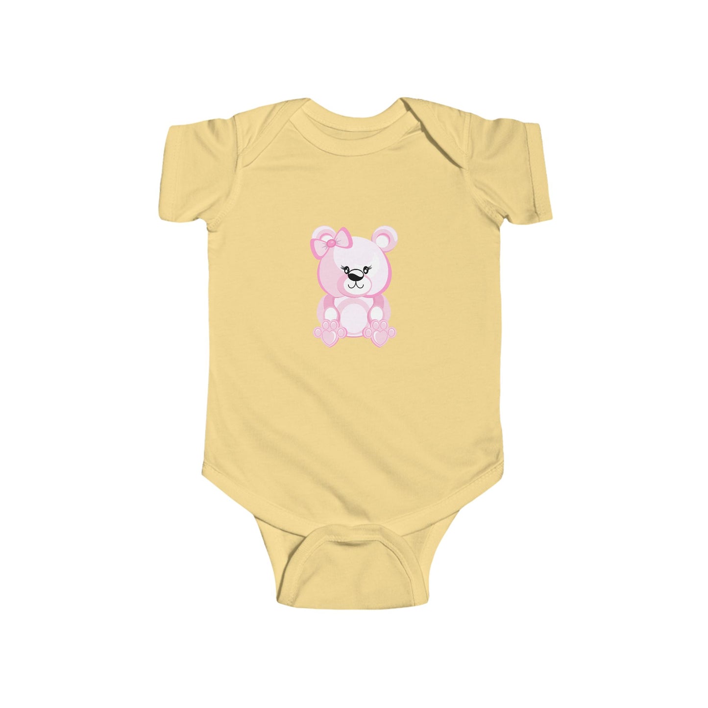 Adorable Baby Bodysuit with Cute Bear Design, Infant Onesie, Baby Shower Gift, Newborn Clothing, Toddler Outfit, Birth Announcement