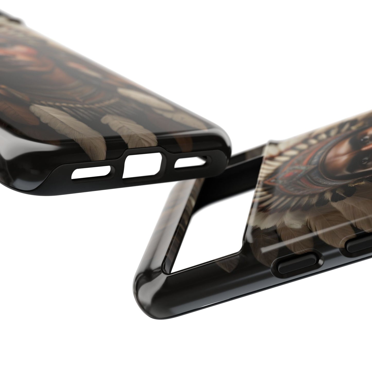Native American Art Phone Case, Strong Culture Design, Unique Gift for Him or Her, Tough Cases, Customizable Protector, Tribal Style