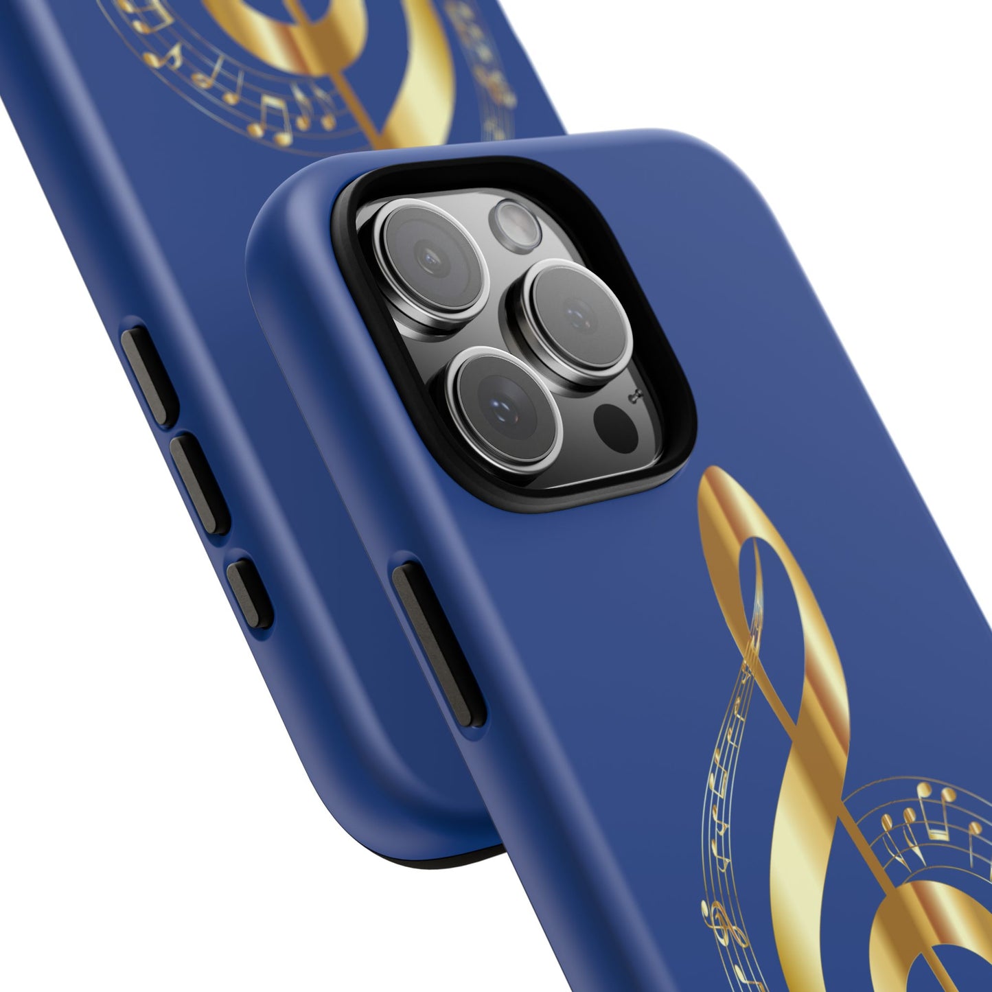 Tough Cases Blue and Gold Musical Note