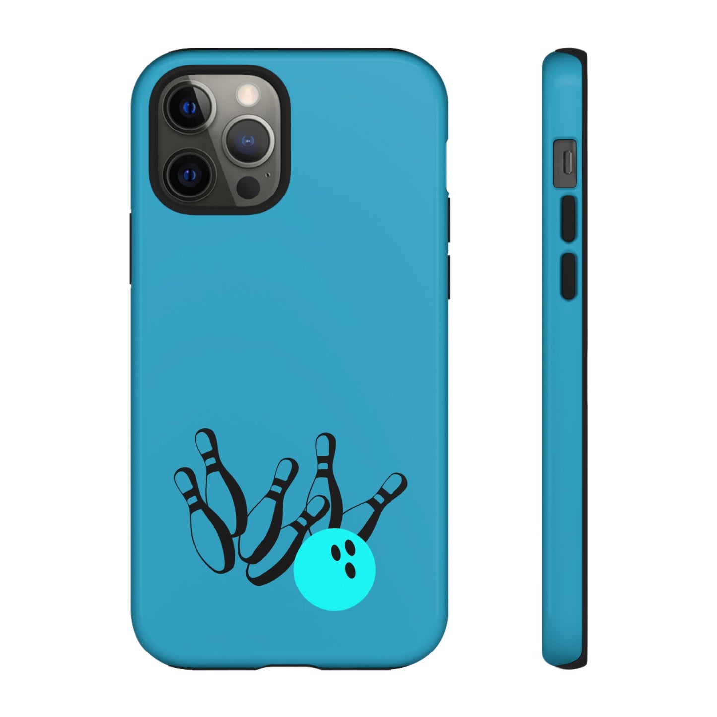 Bowling Phone Case, Tough Cases for Bowling Enthusiasts, Fun Gift for Bowlers, Unique Phone Accessory, Sports Themed Cases