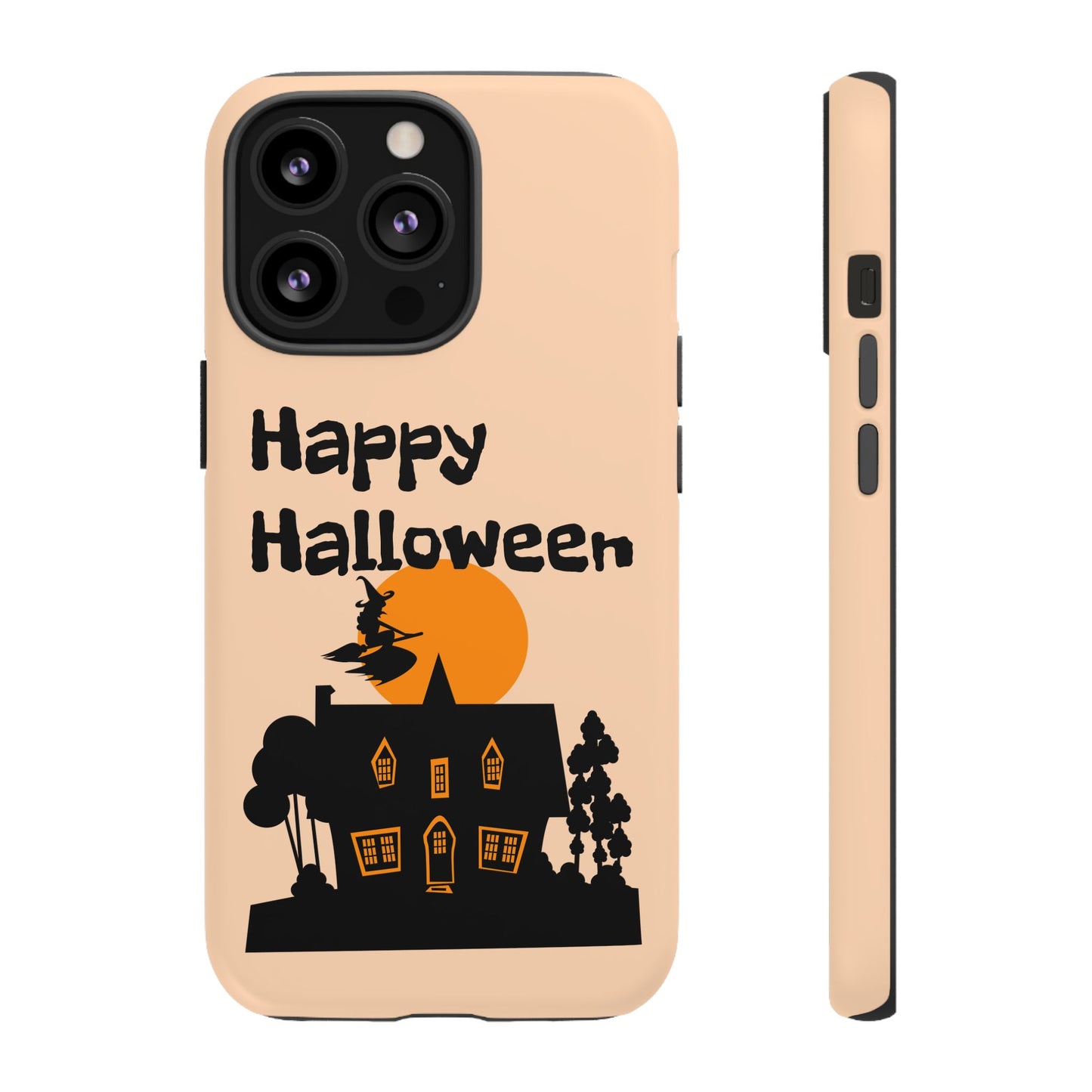 Halloween Phone Case, Spooky Mobile Cover, Tough Case for Phone, Witch Design, Fall Decor, Unique Gift for Halloween