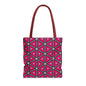 Vibrant Geometric Tote Bag, Trendy Shopping Tote, Cute Carry-All