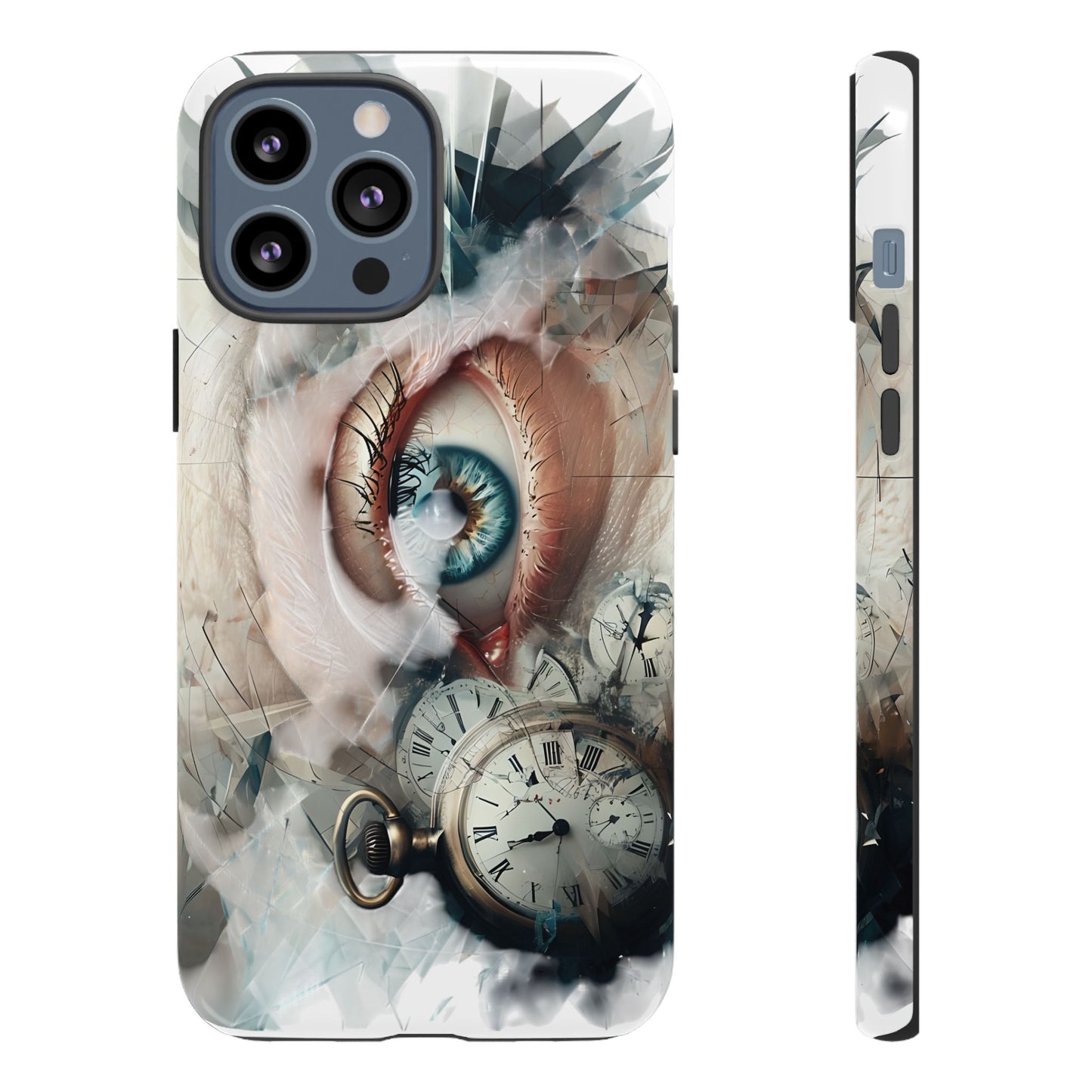 Artistic Eye Phone Case, Unique Smartphone Cover, Whimsical Gift for Art Lovers, Trendy Tech Accessory, Birthday Present, Holiday Gift