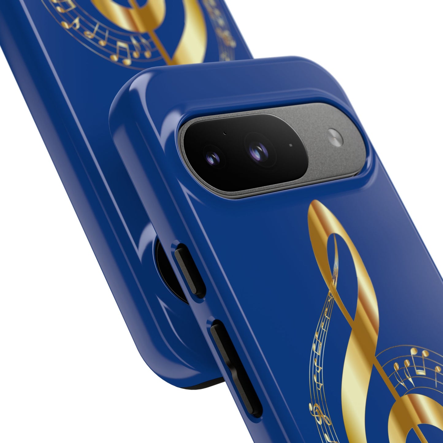 Tough Cases Blue and Gold Musical Note