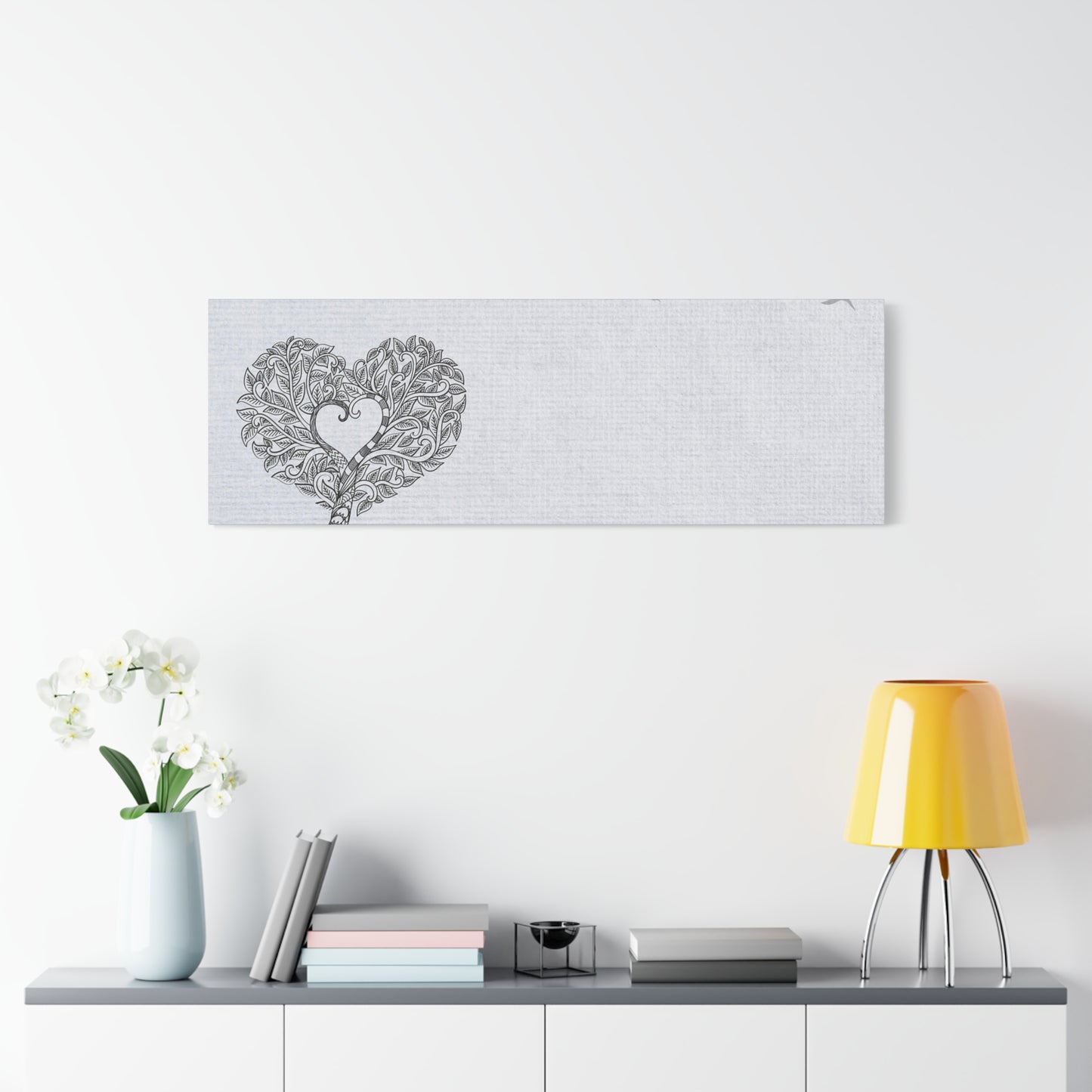 Matte Canvas, Stretched, 1.25" - Heart Tree
