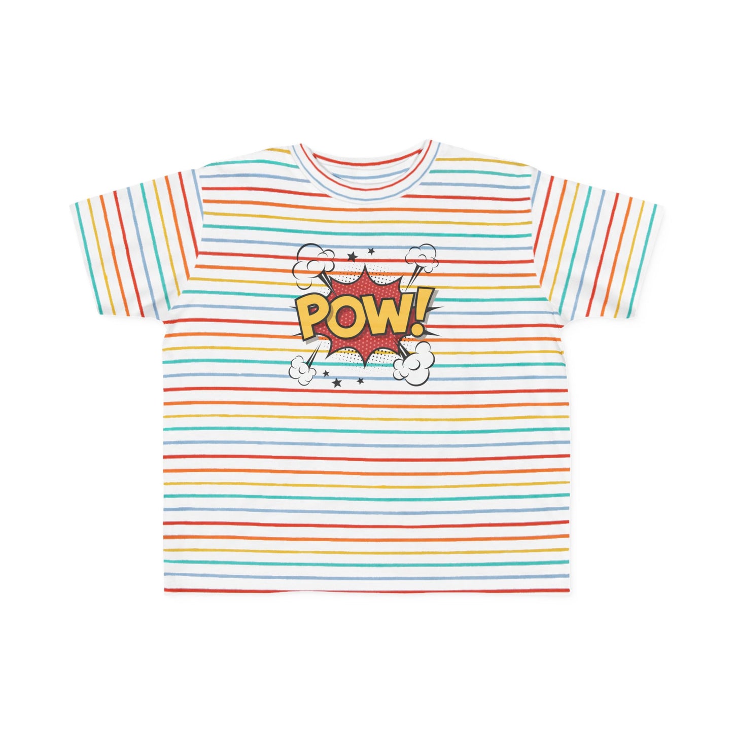 Superhero Toddler Tee, Cute Kids Shirt, POW Graphic T-Shirt, Fun Children's Wear, Birthday Gift, Playtime Outfit