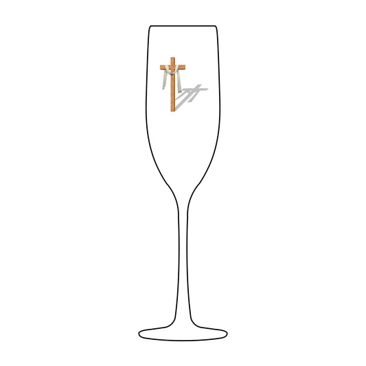 Engraved Champagne Glass, Personalized Wedding Gift, Custom Toasting Flute, Elegant Celebration Glassware, Bridal Shower, Anniversary